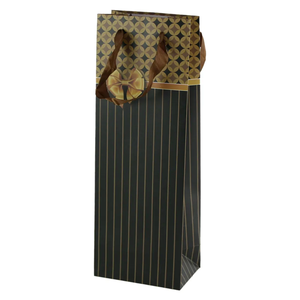 Punga cadou pentru bauturi 12x36 CM - Design Fundita Punga cadou pentru bauturi 12x36 CM - Design Fundita