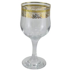 Set 6 pahare de apa 315 ml - Rose Gold