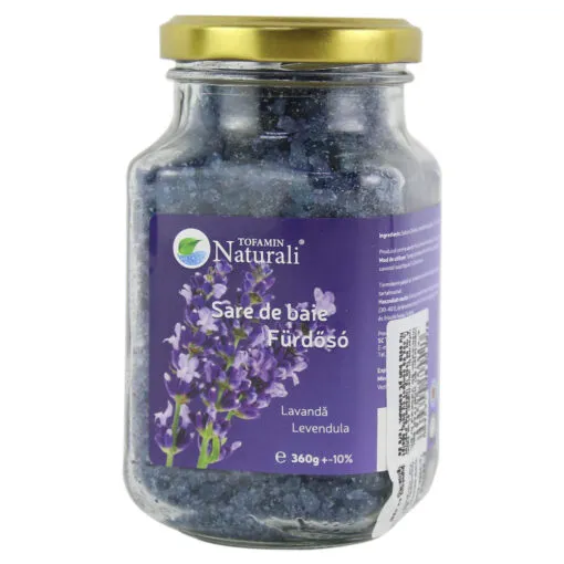 Sare de baie in borcan 360 gr
