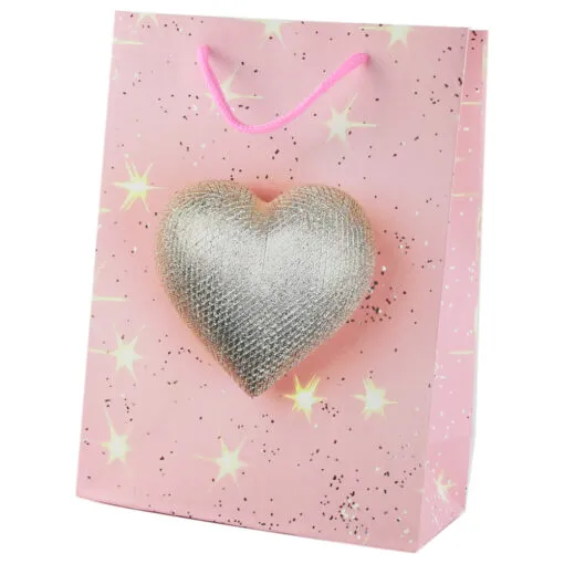 Punga cadou din hartie 18x24 CM - Love Goldenrose