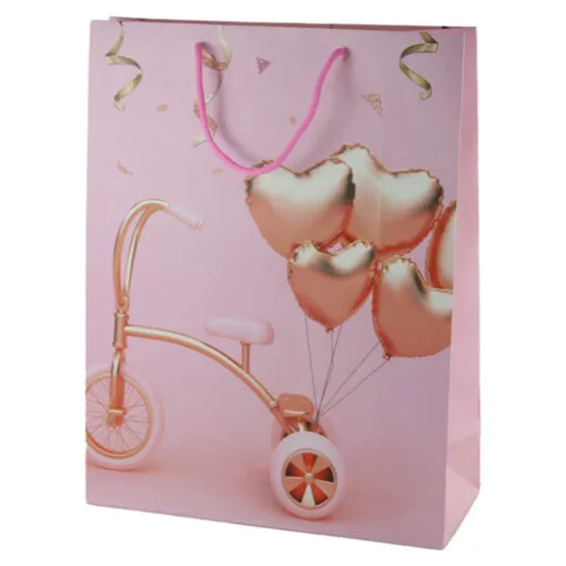 Punga cadou din hartie 31x40 CM - Love Red
