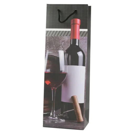 Punga cadou pentru bauturi 12?36 CM - Wine