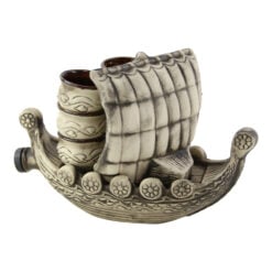 Set pentru vin din ceramica cu 6 cani - Model Galera