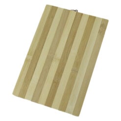 Tocator bambus cu inel metalic 20x30 CM