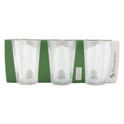 Set 6 pahare apa din sticla Linea