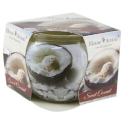 Lumanare parfumata in pahar Sweet Coconut