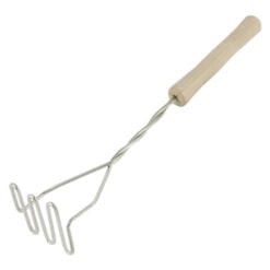 Zdrobitor cartofi cu maner din lemn 7x32 CM