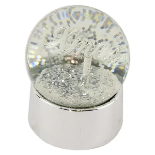 Glob de zapada Wish/Xmas din sticla 8 CM