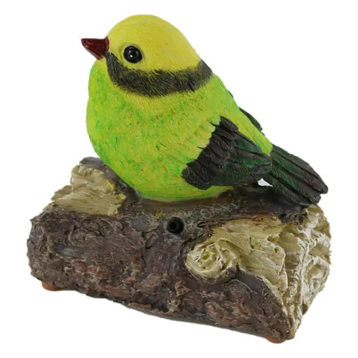 Pasare decorativa cu sunet si senzor de miscare 12 CM