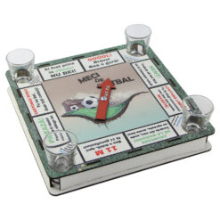 Joc de baut cu 4 pahare shot 25x25 CM