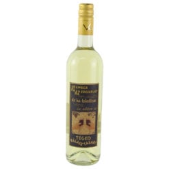 Vin alb 750 ml "Az ember az edesapjat nem valasztja..." cu eticheta din pluta