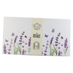 Set 6 cesti cu farfurii din portelan 280 ml "Classic Lavender"