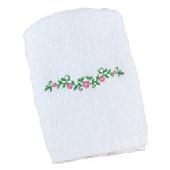 Prosop brodat cu motive florale 30x50 CM