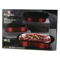 Set de 3 tavi de copt
