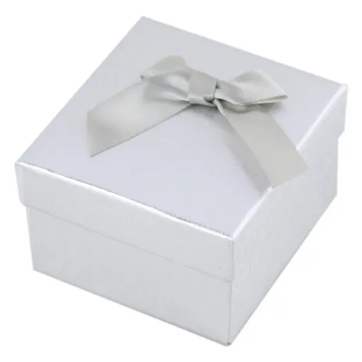 Cutie bijuterii cu fundita 9x9 CM