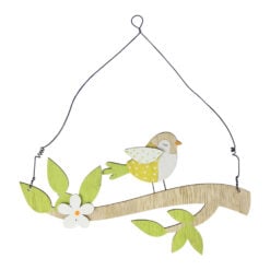 Decoratiune pentru usa din lemn Pasare 25 CM