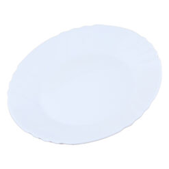 Farfurie desert din sticla opal 20 CM - Se vinde 6 buc/pach.
