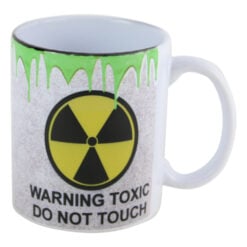 Cana ceramica "Warning