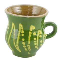 Cana ceramica de Corund 9 CM - Se vinde 6 buc./pach. culori variate