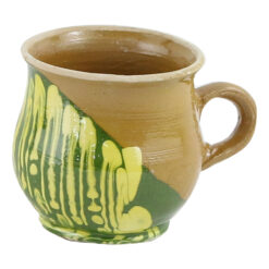 Cana ceramica de Corund 7 CM - Se vinde 6 buc./pach. modele/culori variate
