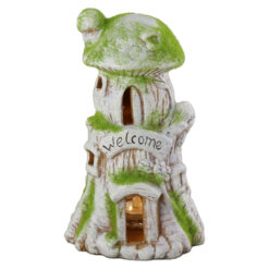Candela ceramica Casuta Welcome 12x20 CM