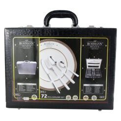 Set tacamuri 72 piese din inox cu diplomat