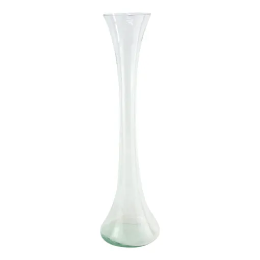 Vaza din sticla transparenta 58 CM