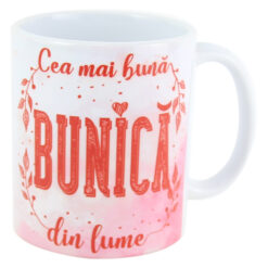 Cana ceramica "Cea mai buna Bunica din lume" 330 ml