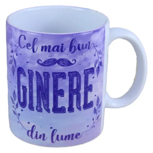 Cana ceramica "Cel mai bun Ginere din lume" 330 ml