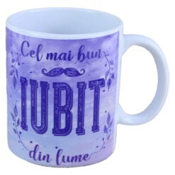 Cana ceramica "Cel mai bun Iubit din lume" 330 ml