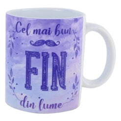 Cana ceramica "Cel mai bun Fin din lume" 330 ml