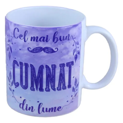 Cana ceramica "Cel mai bun Cumnat din lume" 330 ml