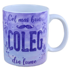 Cana ceramica "Cel mai bun Coleg din lume" 330 ml
