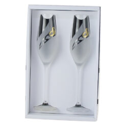 Set 2 pahare sampanie pentru Miri 210 ml