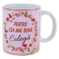 Cana ceramica "Pentru cea mai buna Colega" 330 ml