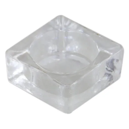 Suport lumanare din sticla 5x5 CM