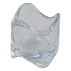 Suport lumanare din sticla 5x6 CM