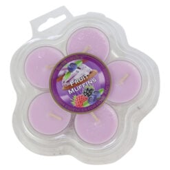 Set 5 lumanari parfumate Fruit Muffins 3.5 CM