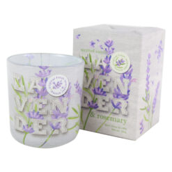 Lumanare parfumata in pahar Lavender 150 gr