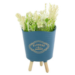 Floare artificiala in ghiveci plastic Flowers&Garden 8x16 CM