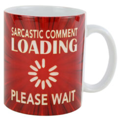 Cana ceramica "Sarcastic Comment Loading" 330 ml