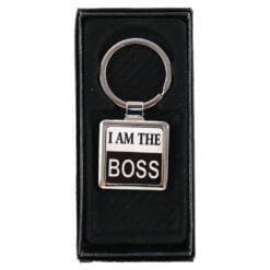 Breloc personalizat 'I am the Boss"