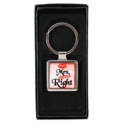 Breloc personalizat "Mr's always Right"