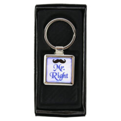 Breloc personalizat "Mr. Right"