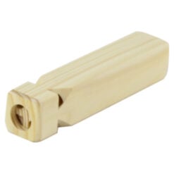 Fluier natur din lemn 3x15 CM