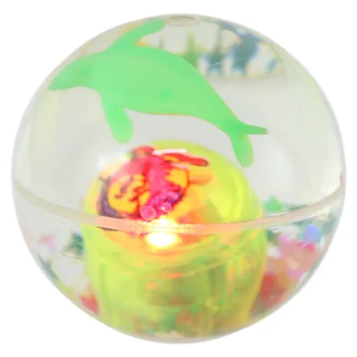 Minge cauciuc cu Led 6.5 CM