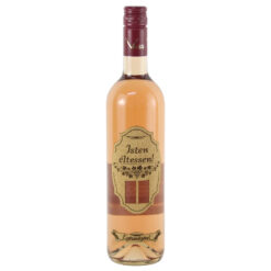 Vin rose 750 ml  "Isten eltessen! Egeszsegere!"cu eticheta din pluta si numere selectabile