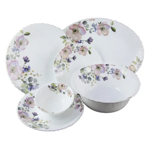 Serviciu de masa din sticla opal 26 piese