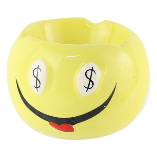 Scrumiera din ceramica Smiley 11x7 CM