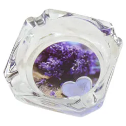 Scrumiera din sticla 9x9 CM